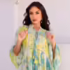 Vestido Curto Tons Verdes