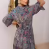Vestido curto com estampa