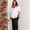 PONCHO BORDADO