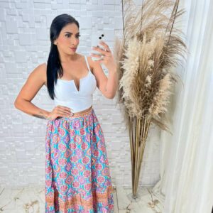 Saia de Seda Indiana