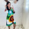 Tunica de Viscose Estampada