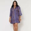 Tunica de Viscose Estampada