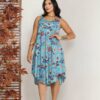 Vestido Curto de Seda